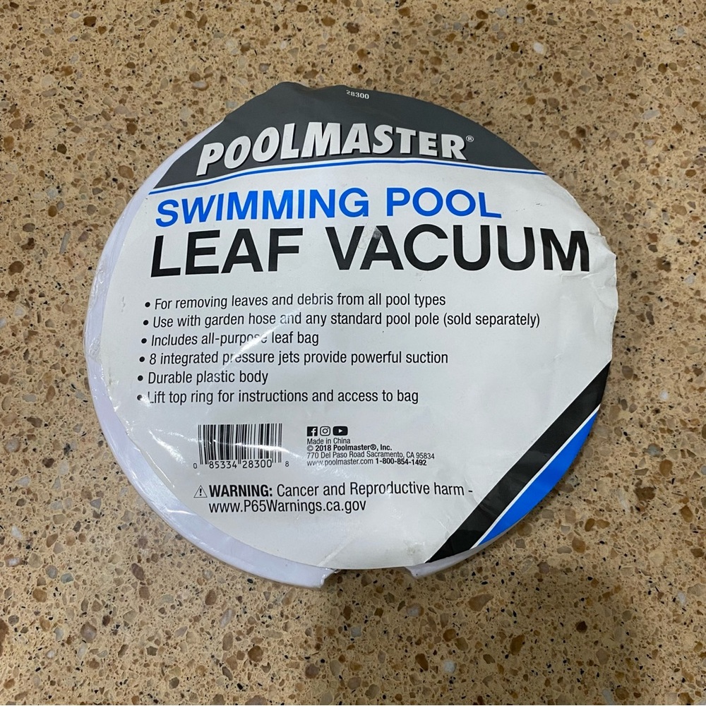 Pool Master Swimming Pool Leaf Vacuum Bag New In Package